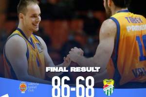 EuroCup: nel recupero del Round 7 Valencia piega i turchi del Bursaspor