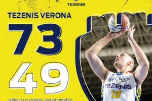 La Tezenis Verona non si stacca dalla vetta dominando Cento