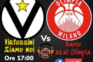 Radio RealOlimpia vs Virtussini Siamo Noi | Dalle ore 17 su Radio Basket 108 e su FB