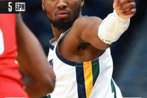 Gli Utah Jazz arrivano a nove vittorie in fila in trasferta, cadono i Pelicans