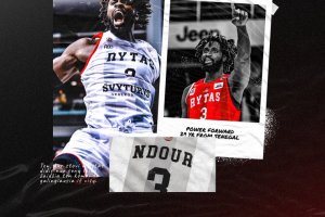 Il Rytas conferma Maurice Ndour fino al termine della stagione