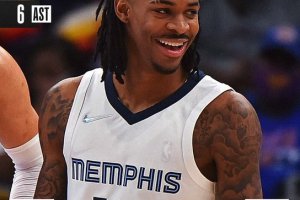 I Memphis Grizzlies in controllo su Detroit, 22 di Morant