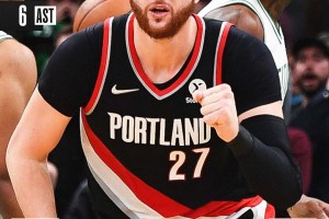 Nurkic decisivo nei Blazers che sbancano il campo di Boston