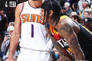 43 di Booker, i Suns trovano l’ottava W in fila a Salt Lake City