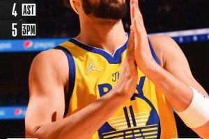 La coppia Curry-Thompson martella dalla distanza, Minnesota battuta