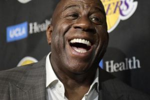 Magic Johnson domani ospite a “Che tempo che fa”