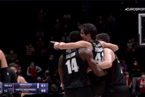 Virtus Segafredo Bologna, Milos Teodosic esce a braccia