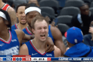 I Clippers risorgono dal -35, Luke Kennard la decide così