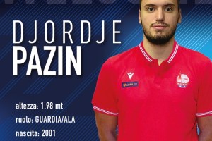 Pallacanestro Forlì 2.015, ufficiale l’ingaggio di Djordje Pazin