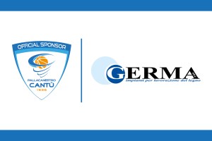 Pallacanestro Cantù, nuovo accordo di partnership con Germa Srl