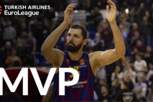 EuroLeague MVP for December: Nikola Mirotic, FC Barcelona