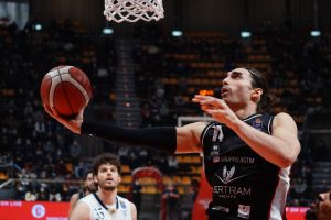 Bertram Derthona, contro la Fortitudo career-high per Bruno Mascolo