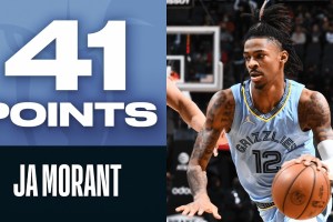 Ja Morant 41 points performance leads Memphis to win