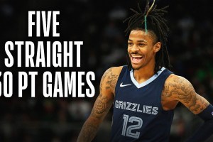 Ja Morant hot-streak moment for the Grizzlies