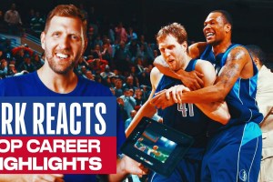 Dirk Nowitzki reacts to his top Career Highlights