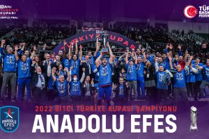 Micic, Pleiss, Beaubois stars to lead Efes to 12th Turkish Cup