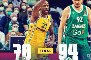 Maccabi rallies behind strong second half to beat Zalgiris