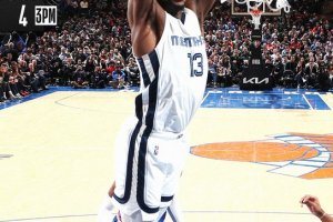 I Memphis Grizzlies passano al Garden, 26 di Jackson Jr.