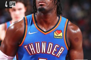I Thunder passano in volata sul campo dei Trail Blazers