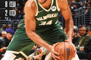 Un’altra grande notte di Giannis con i Lakers, e i Bucks passano ad LA