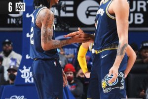 Tutto facile per i Memphis Grizzlies in casa dei Pistons