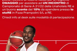 Pallacanestro Reggiana, ai Petali torna l’iniziativa vinci la Serie A