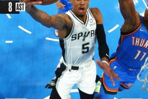 I San Antonio Spurs passano a OKC con i 22 di Keldon Johnson