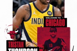 Bulls, ufficiale l’ingaggio di Tristan Thompson