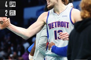 Il buzzer di Kelly Olynyk in overtime regala ai Pistons il successo a Charlotte
