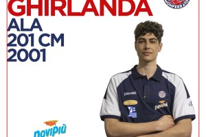 Novipiù J Basket Monferrato, ingaggiato Matteo Ghirlanda