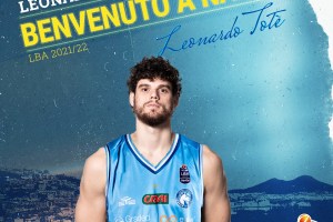 Gevi Napoli Basket, Ufficiale l’ingaggio di Leonardo Totè