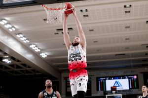 Olimpia Milano, contro Trento Nicolò Melli ritocca il suo top di punti e valutazione