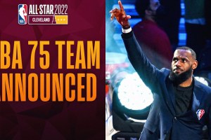 The FULL NBA 75 Team Announced at All-Star Game
