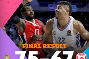 Il Real Madrid rimonta e sorpassa l’Olympiacos con Heurtel-Tavares