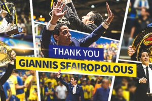 Maccabi and Giannis Sfairopoulos part ways
