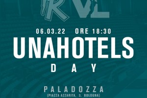Contro Pesaro al PalaDozza sarà “UNAHOTELS DAY”