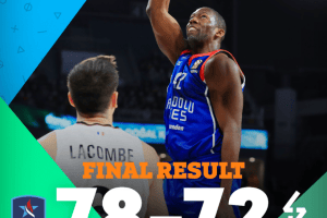 L’Anadolu Efes si impone sull’Asvel e sale oltre il 50% di vittorie