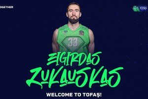 Tofas Bursa sign Lithuanian forward Eigirdas Zukauskas