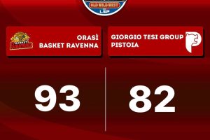 E’ la OraSì Ravenna la terza semifinalista: un monumentale Tilghman stende Pistoia