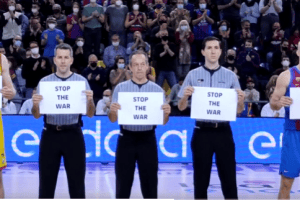 Barcellona e MoraBanc Andorra lanciano un messaggio ben preciso: Stop the War