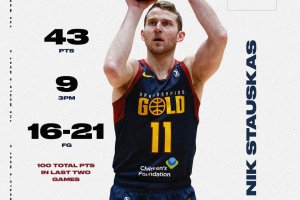 Prima 57 punti, poi 43: Nick Stauskas fa 100 in G League in due gare in back-to-back