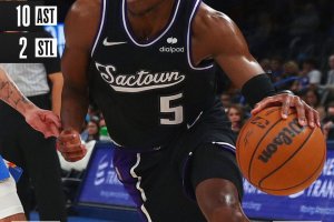 I Sacramento Kings dominano a OKC: 29 con 10 assist per Fox