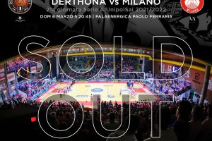 Derthona Basket, è sold out contro Milano