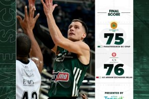 Panathinaikos-Olimpia Milano, il tabellino