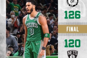 Momento magico Tatum: 54 punti e Nets ko