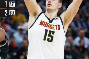 I Denver Nuggets passano a Sacramento: 38+18 per il Joker