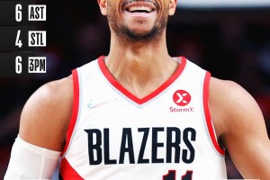 Hart stellare nei Blazers che battono Washington