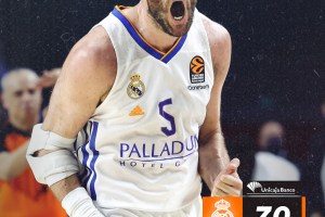 Rudy Fernandez leads Real Madrid to win over ASVEL