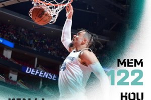 Grizzlies privi di Morant ma largamente vincenti a Houston