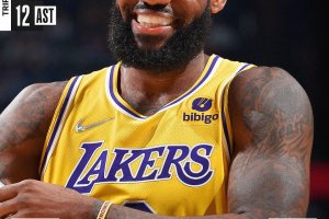 LeBron James torna a Cleveland e trascina i Lakers al successo